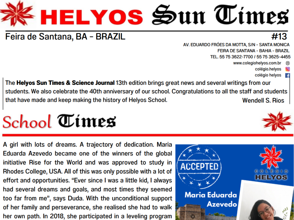 Helyos Sun Times 2022 #13